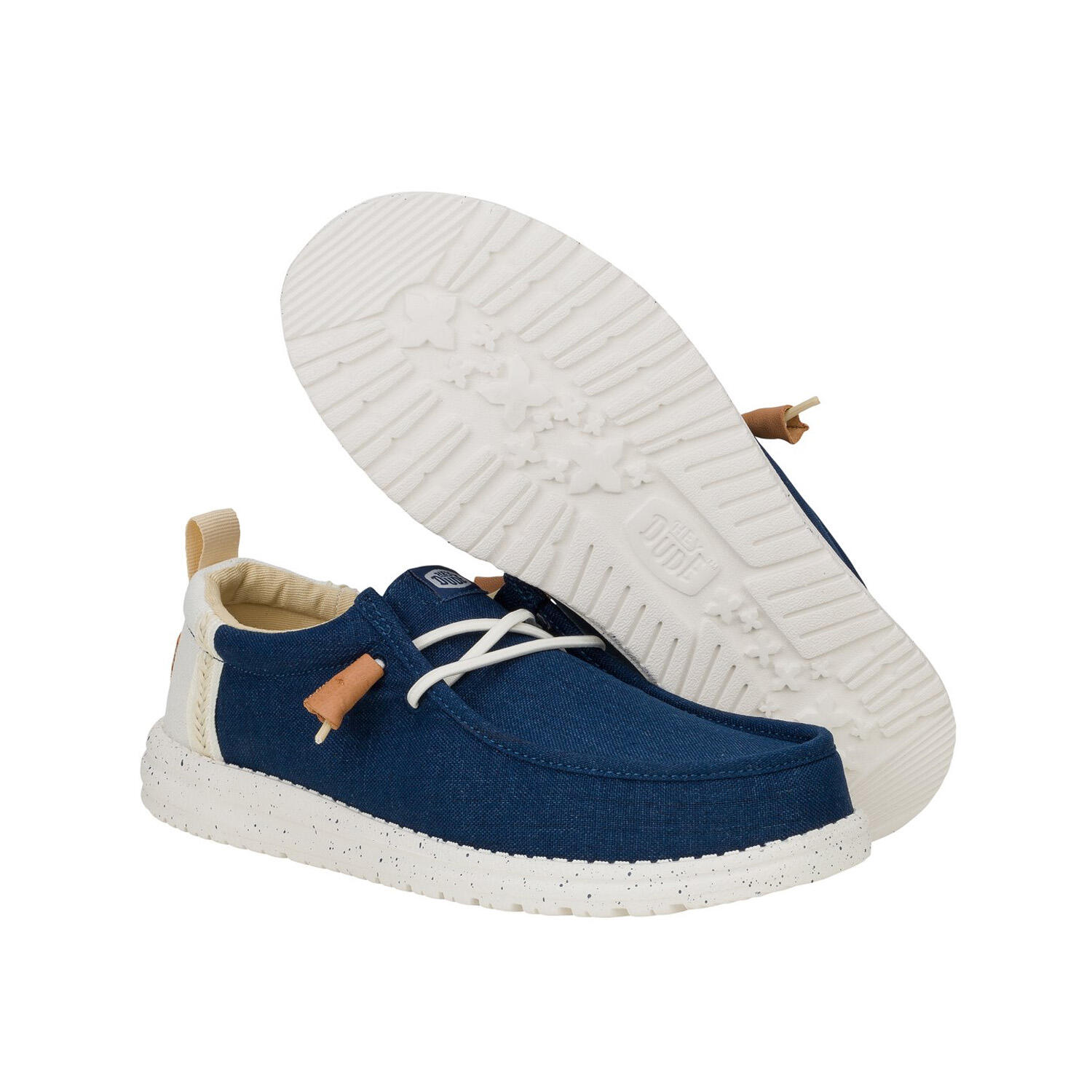 Hey amigo - Wally verano lino azul/bco 43086-4UA 3/5