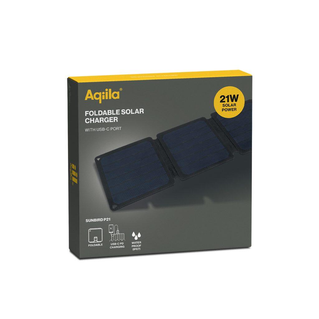 Panneau solaire portable 21W USB- Sunbird 21 4/5