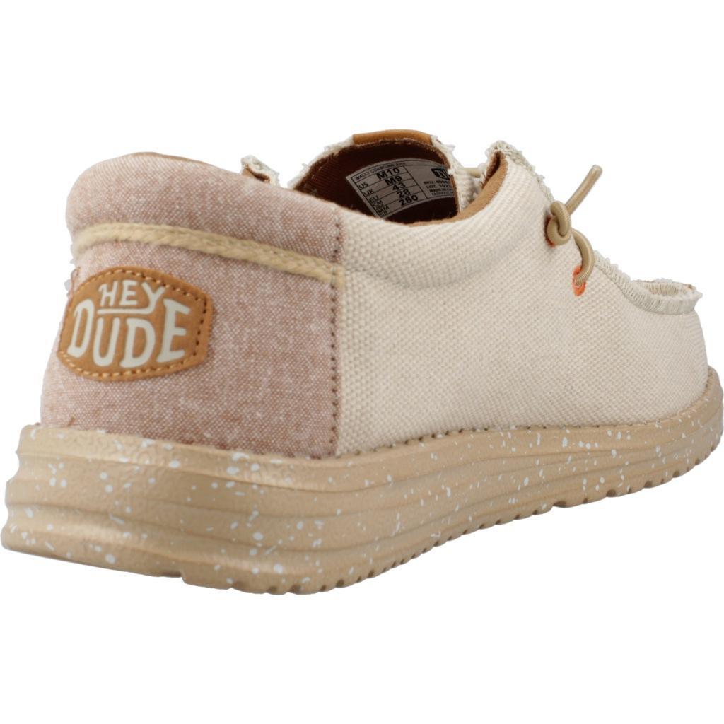 Ténis Hey Dude Modelo Wally Coastline Jute Cor Neutra 3/5