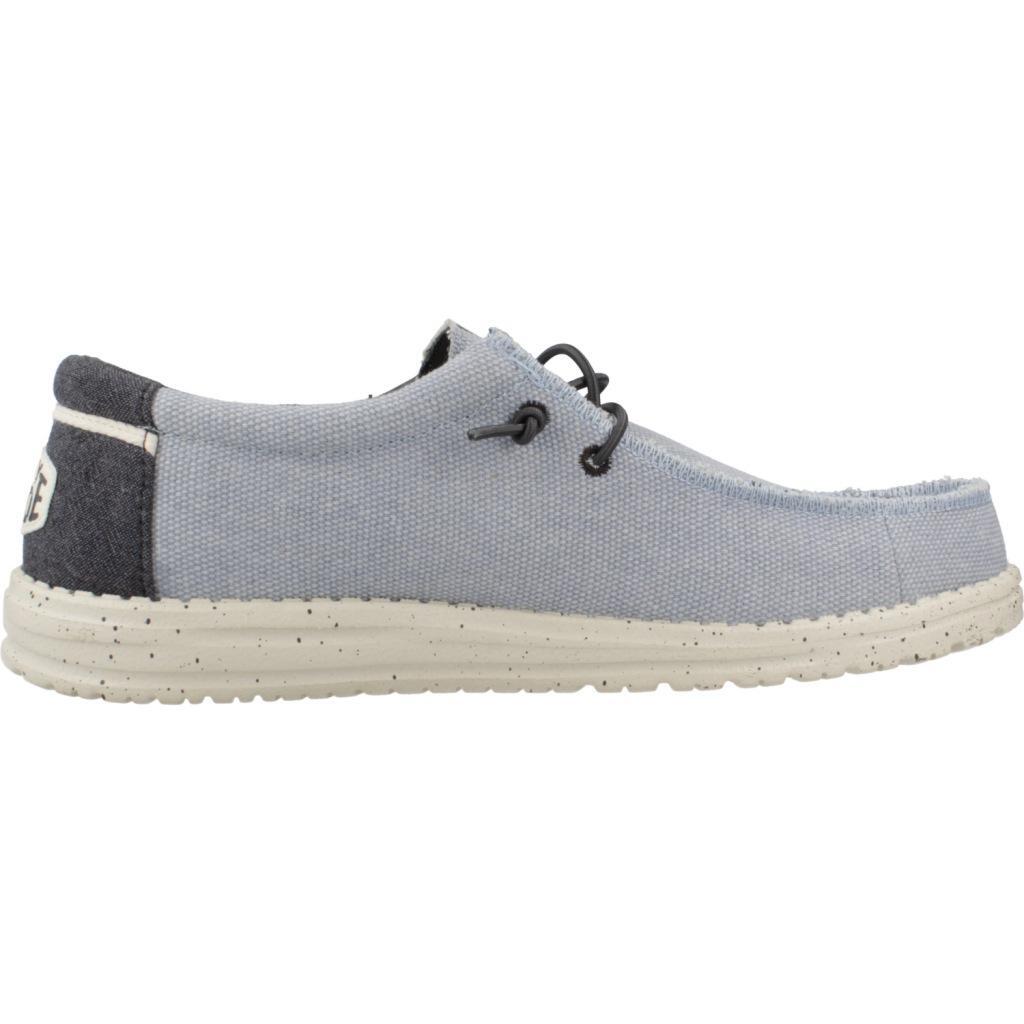 Ténis Hey Dude Modelo Wally Coastline Jute Cor Azul 4/5