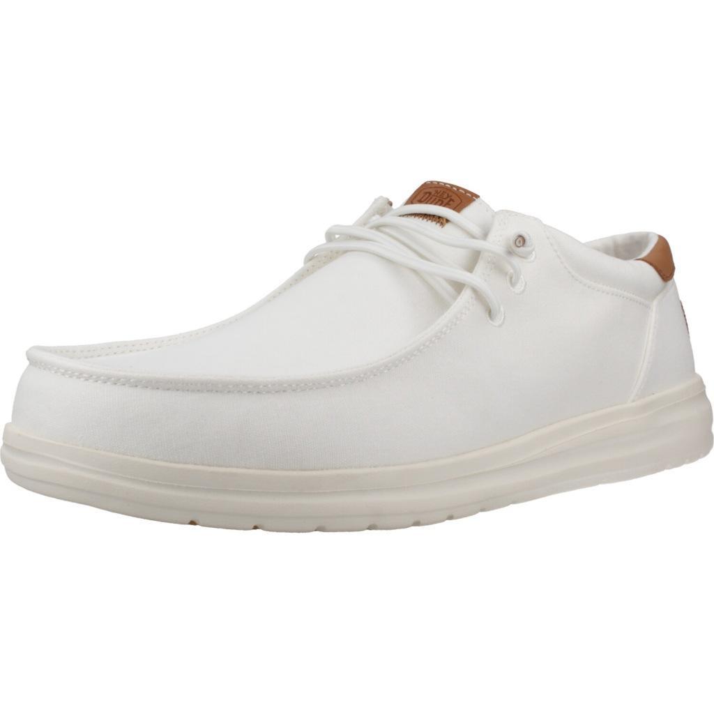 Pro Brands - Baskets Hey Dude Modèle Paul Canvas Couleur Blanc - Chaussures De Sport - Blanc - Decathlon