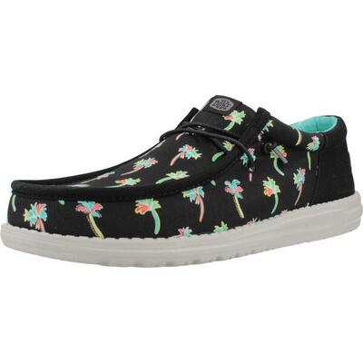 Scarpe Da Ginnastica Hey Dude Modello Wally Funk Party Palm Colore Blu