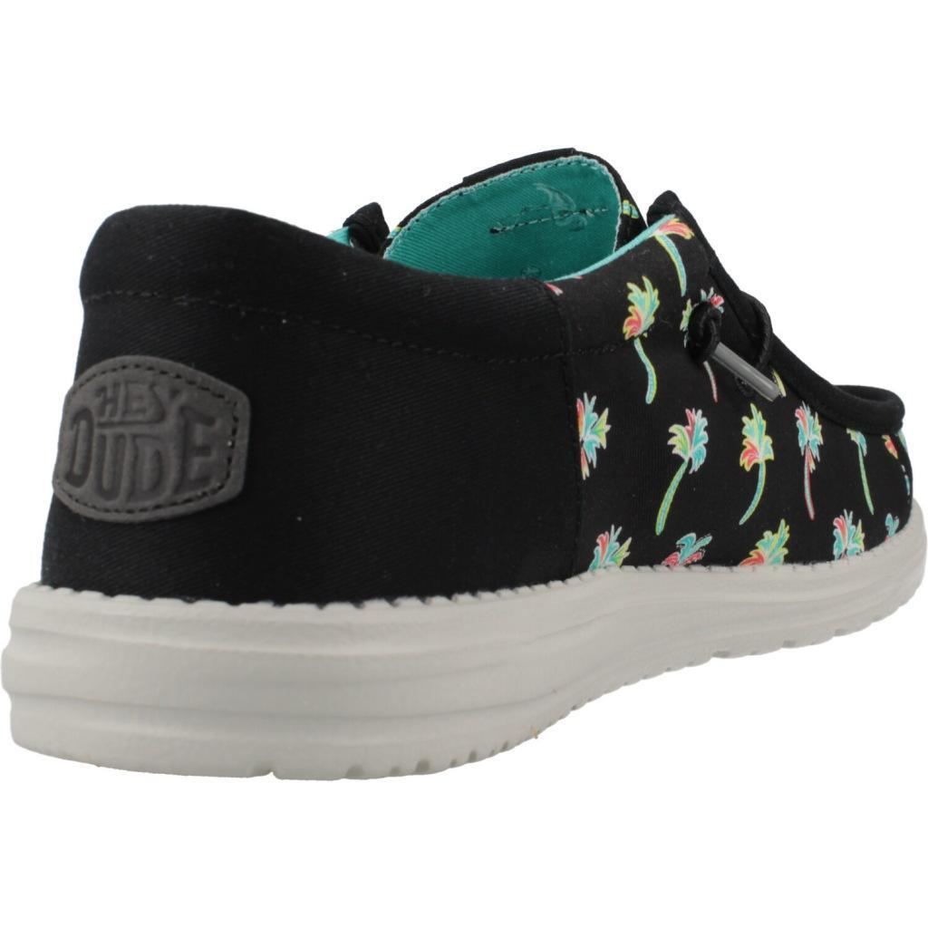 Ténis Hey Dude Modelo Wally Funk Party Palm Cor Preto 3/5