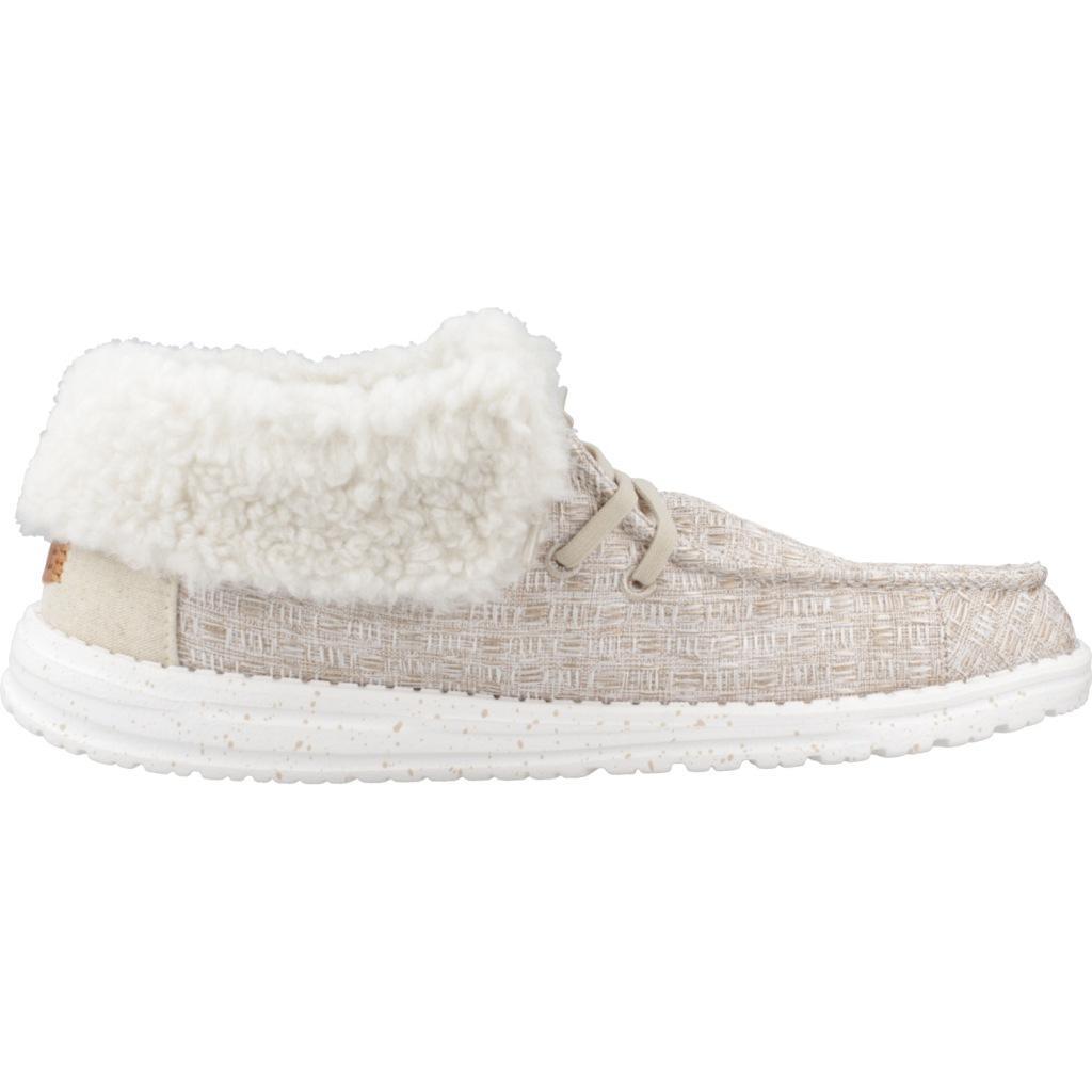 Hey Dude Modelo Wendy Fold Stitch Cozy Cor Bege 4/5