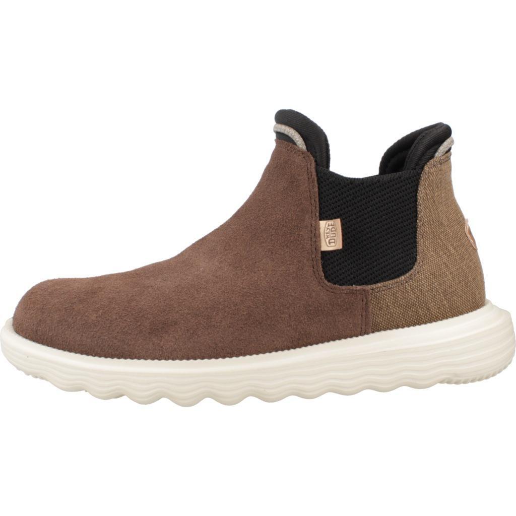 Hey Dude Modèle Branson Boot Suede Couleur Marron 2/5