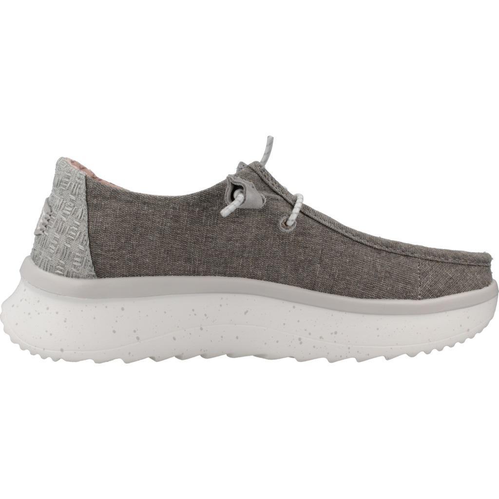 Zapatos Casual Mujer Hey Dude Wendy Peak Chambray Gris 4/5