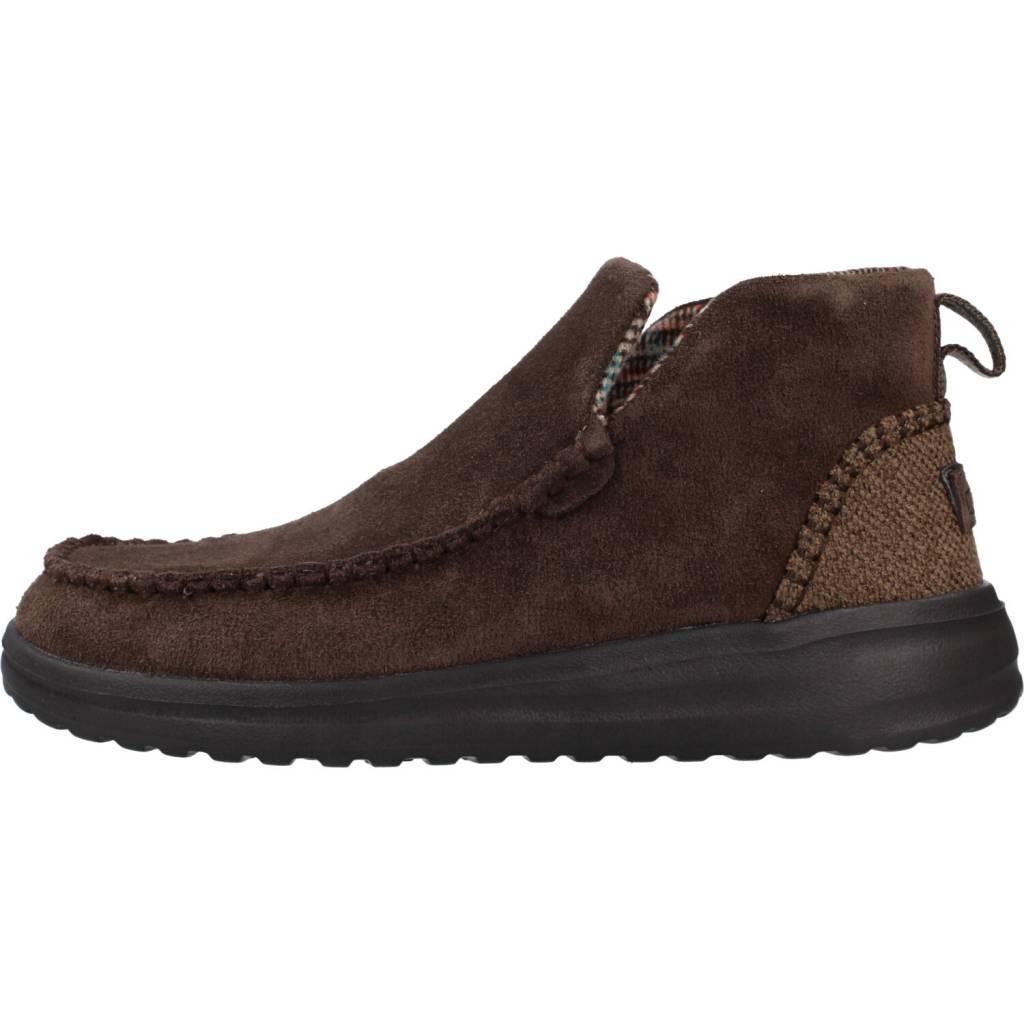 Hey Dude Modèle Denny Suede Couleur Marron 2/5