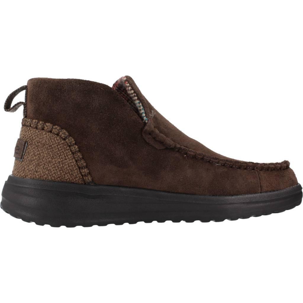 Hey Dude Modèle Denny Suede Couleur Marron 4/5