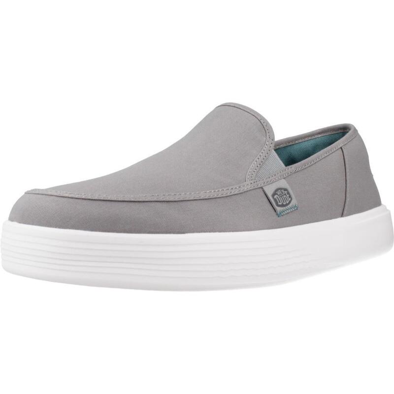 HEYDUDE™ Hudson Leather Sneaker - Men's Shoes in Atmosphere Bone