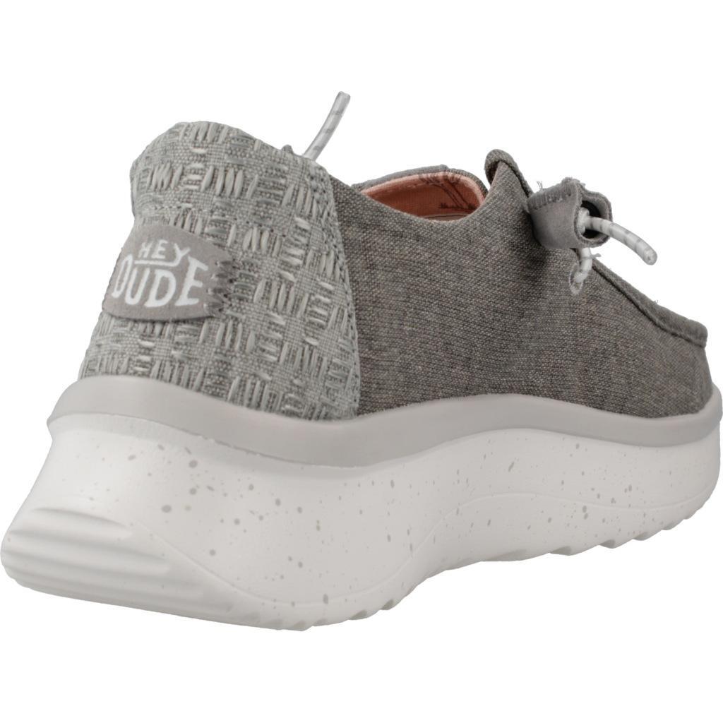 Zapatos Casual Mujer Hey Dude Wendy Peak Chambray Gris 3/5