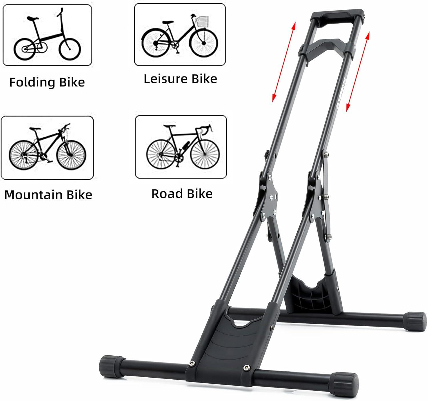 Fahrradständer Für 1–3 Räder – Für Mountainbikes & Rennräder, Indoor & Outdoor, Verstellbar