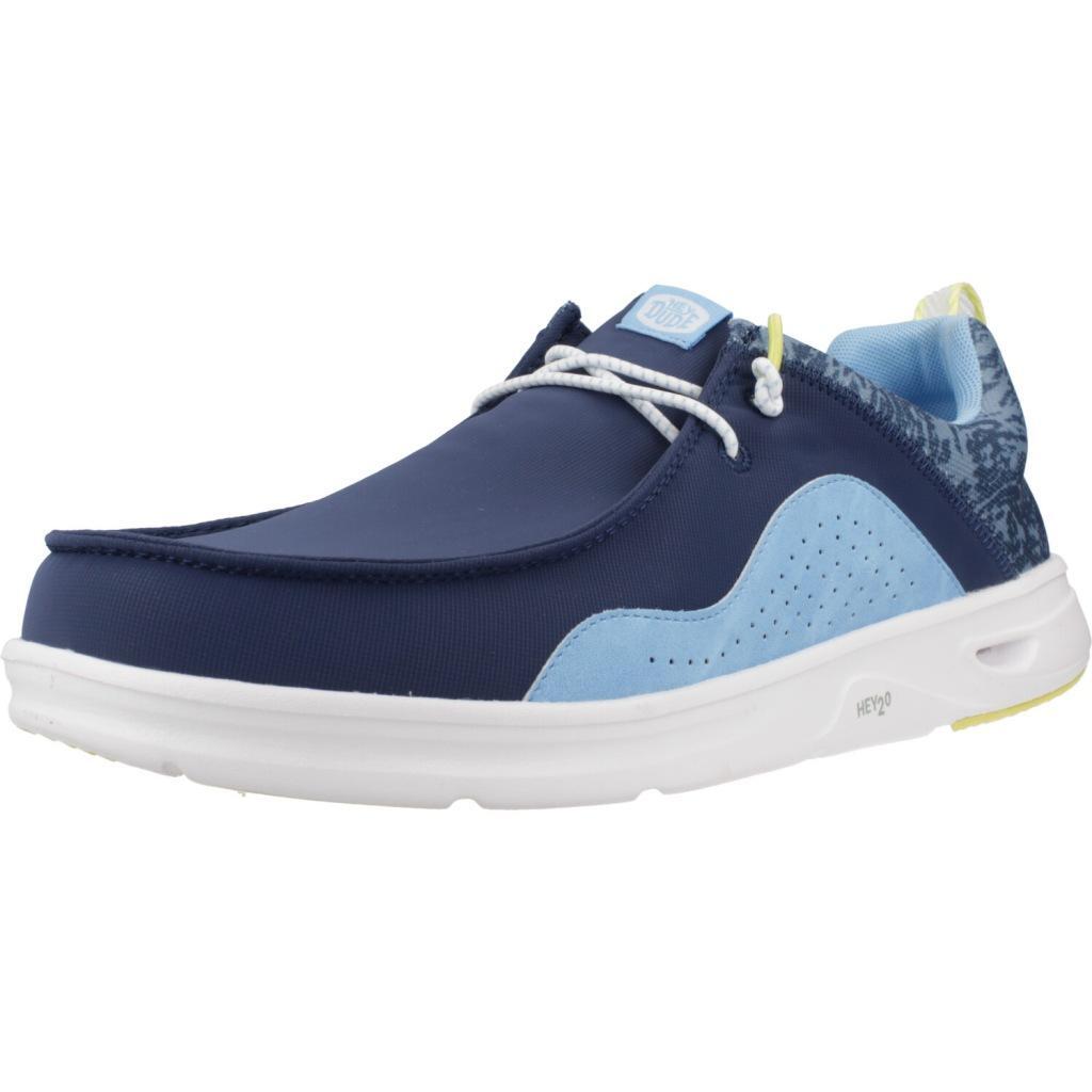 Pro Brands - Baskets Hey Dude Modèle Wally Hay2o Active Couleur Bleu - Chaussures De Sport - Bleu - Decathlon