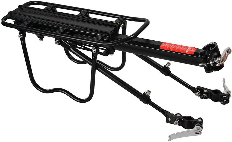 ROCKBROS Portapacchi Posteriore Bici MTB Fissaggio Reggisella
