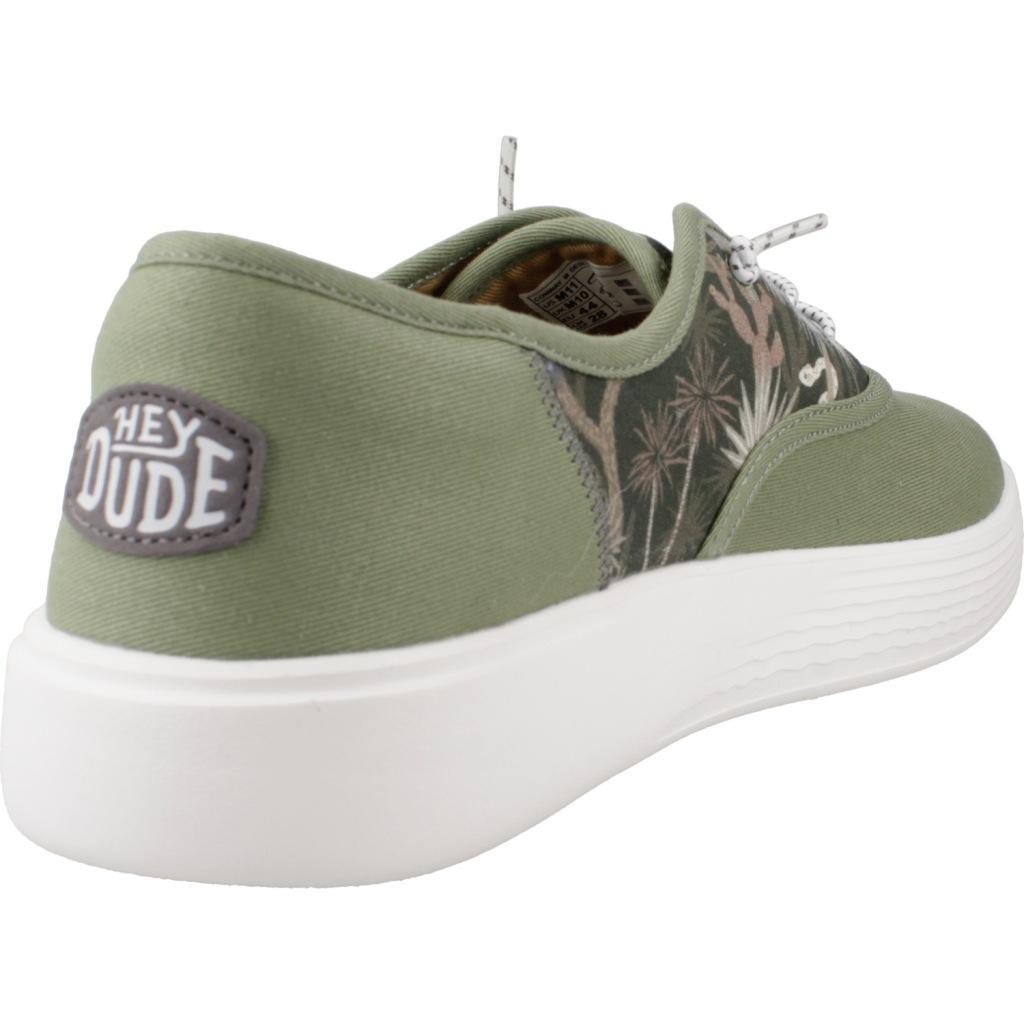 Baskets Hey Dude Modèle Conway Desert Couleur Vert 3/5