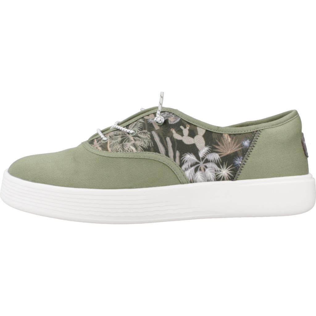 Baskets Hey Dude Modèle Conway Desert Couleur Vert 2/5