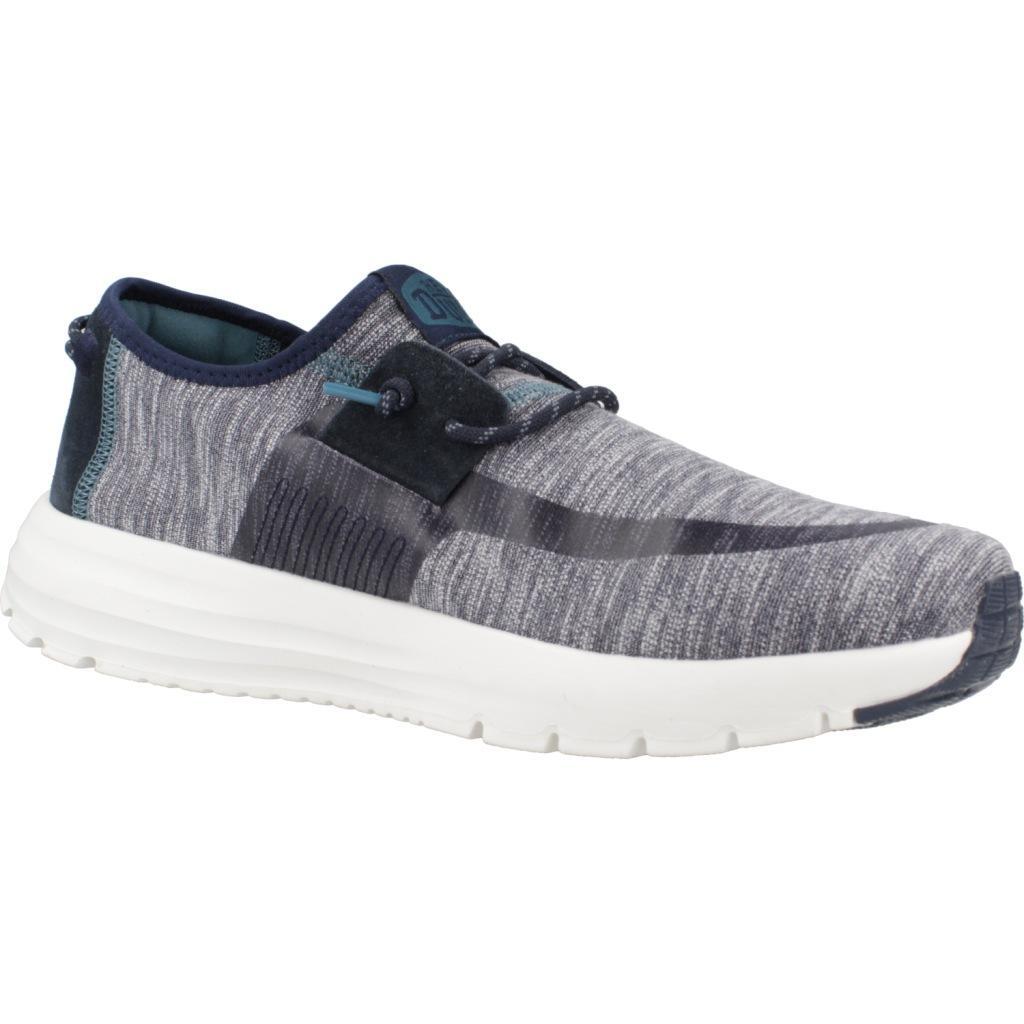 Scarpe Da Ginnastica Hey Dude Modello Sirocco Dual Knit Colore Blu 5/5