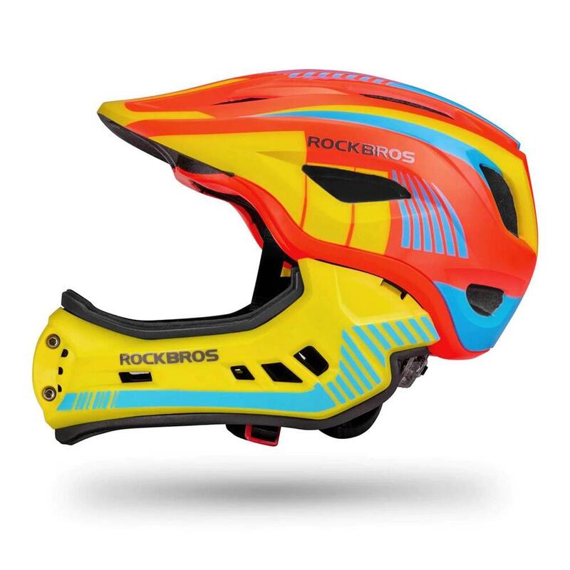 Casque de vélo pour enfant  avec mentonnière amovible