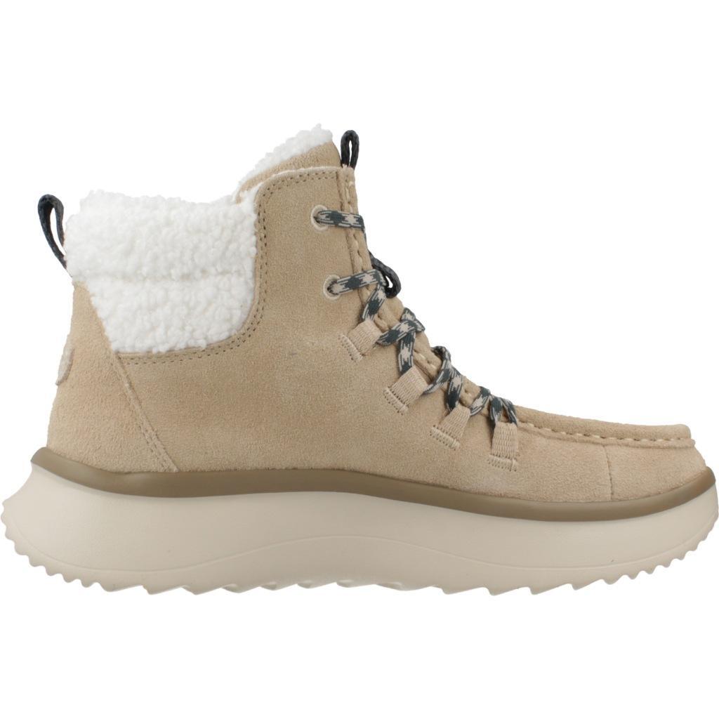Hey Dude Modelo Wendy Apres Suede Cozy Cor Castanho Claro 4/5