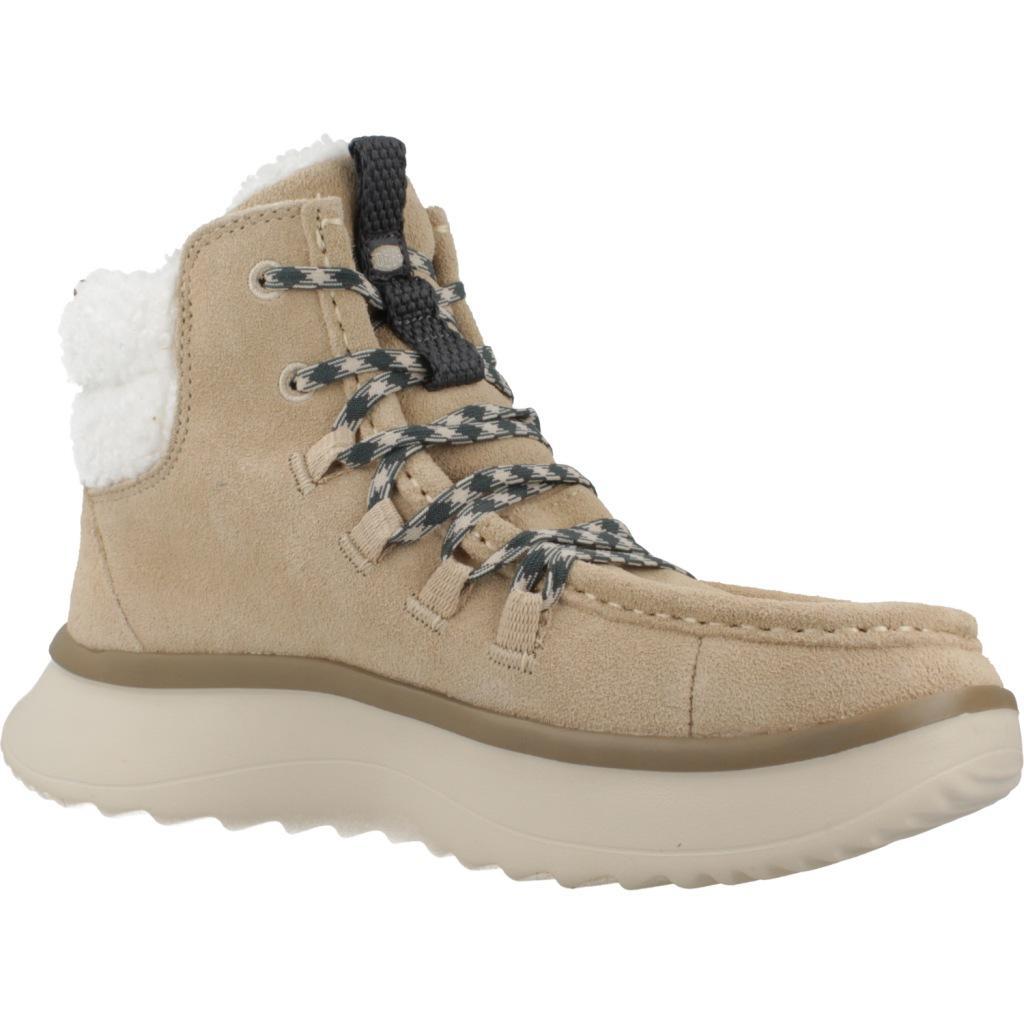Hey Dude Modelo Wendy Apres Suede Cozy Cor Castanho Claro 5/5