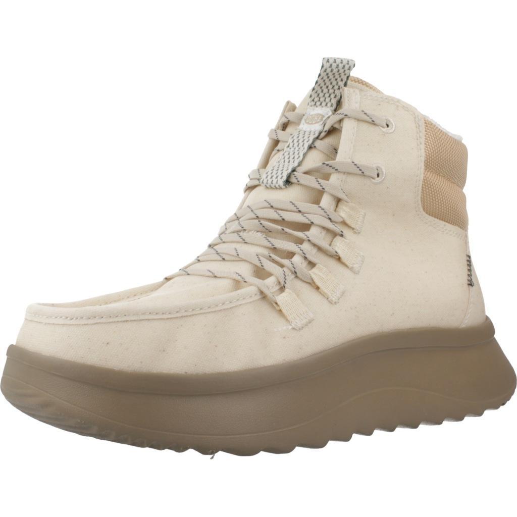 Pro Brands - Hey Dude Modèle Wendy Apres Coated Twill Couleur Beige - Boots - Beige - 41 - Decathlon