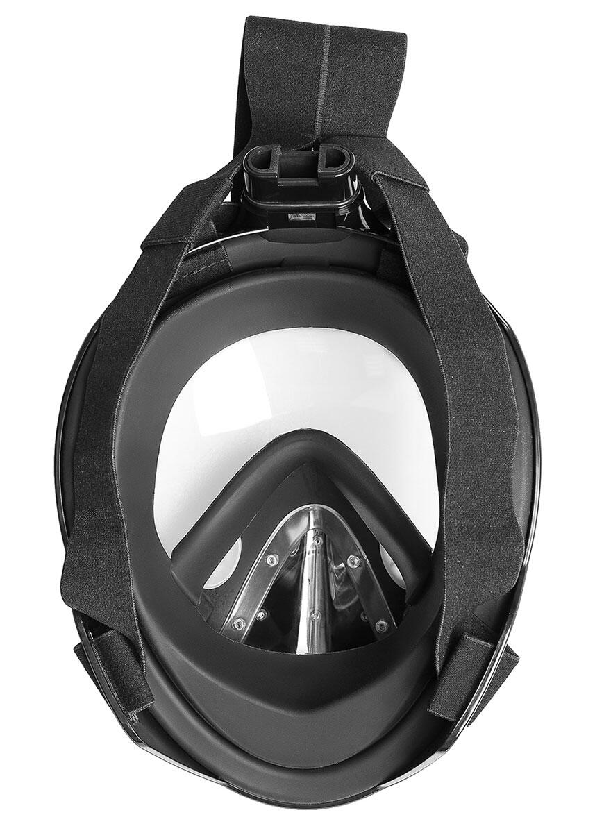 Mad Wave Full Face Snorkelmasker - Zwart - Maat L/XL 2/2