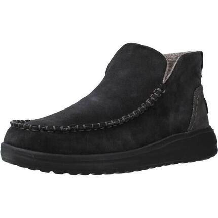 Hey Dude Modell Denny Suede Farbe Schwarz