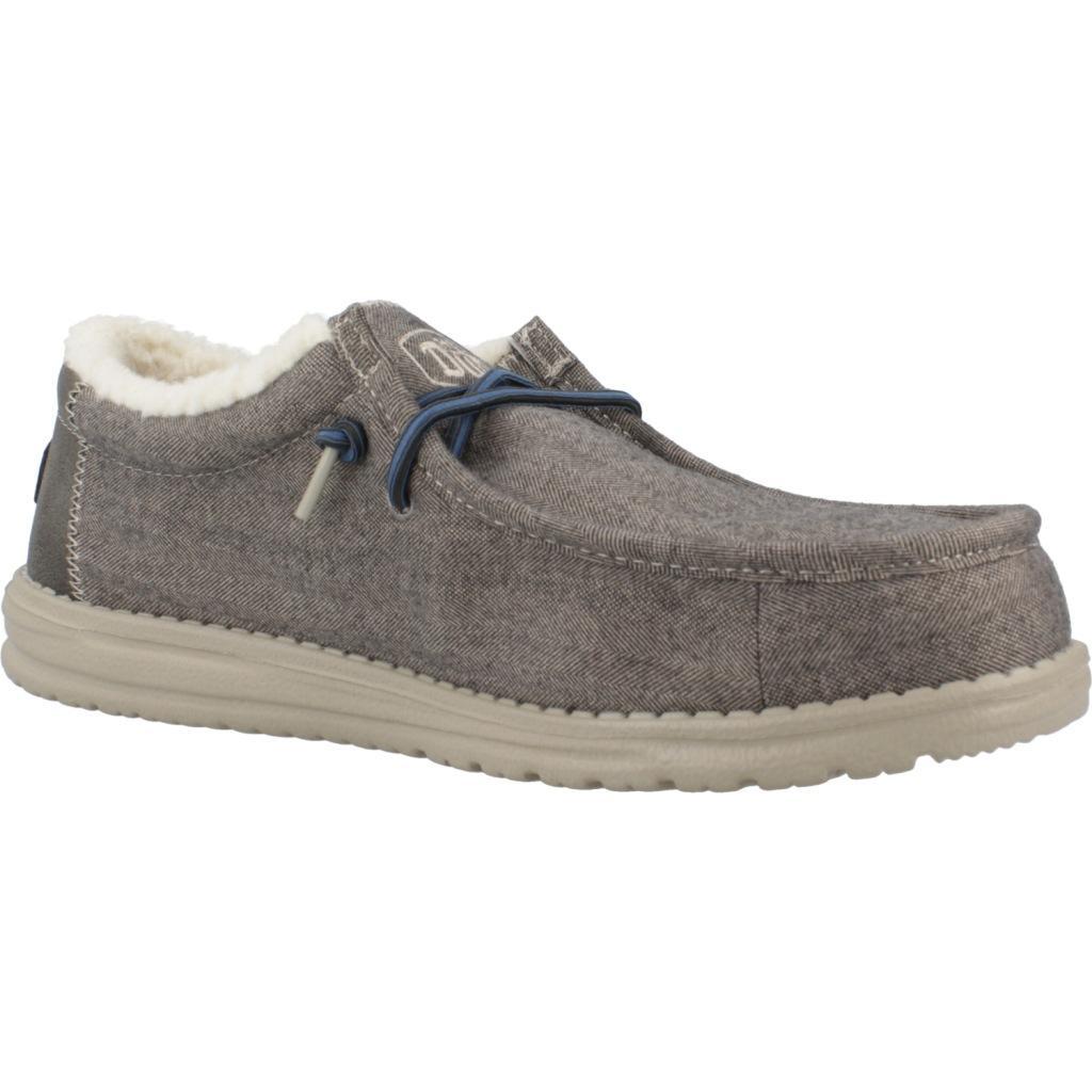 Informales Hombre Hey Dude Wally Herringbone Marron 5/5