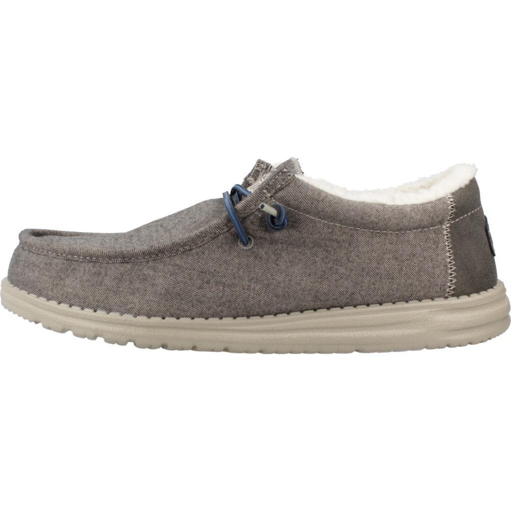 Informales Hombre Hey Dude Wally Herringbone Marron 2/5
