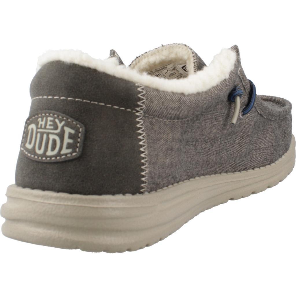 Informales Hombre Hey Dude Wally Herringbone Marron 3/5
