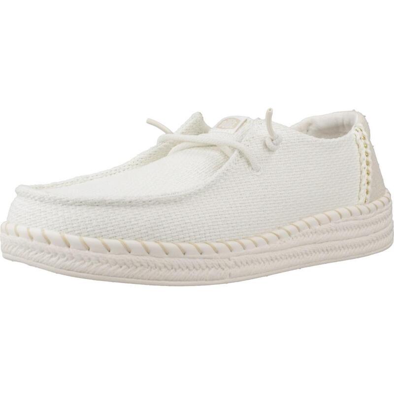 Hey Dude Modèle Wendy Espadrille Woven Couleur Blanc SENZA MARCA Hey Dude Modèle Wendy Espadrille Woven Couleur Blanc SENZA MARCA