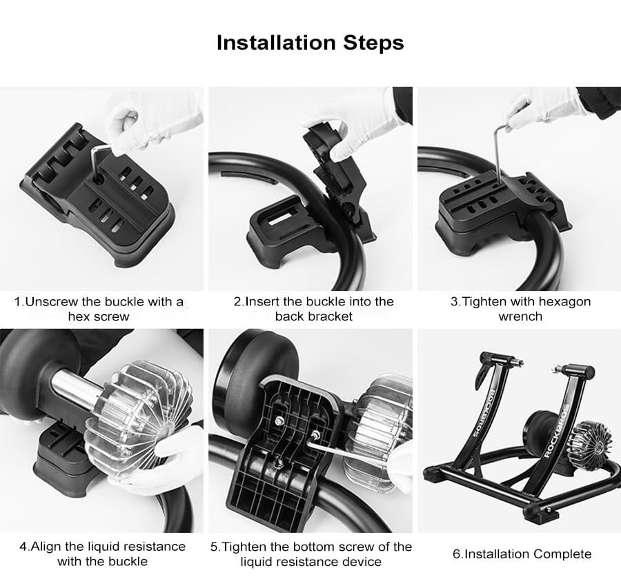 ROCKBROS Indoor Fietstrainer 3/7