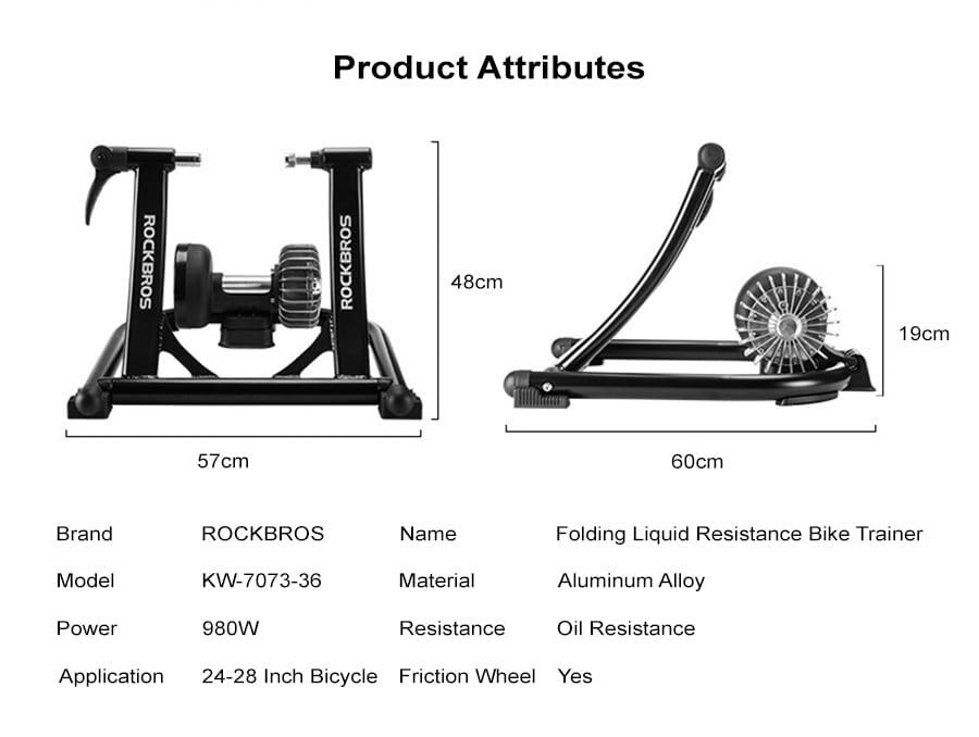 ROCKBROS Indoor Fietstrainer 5/7