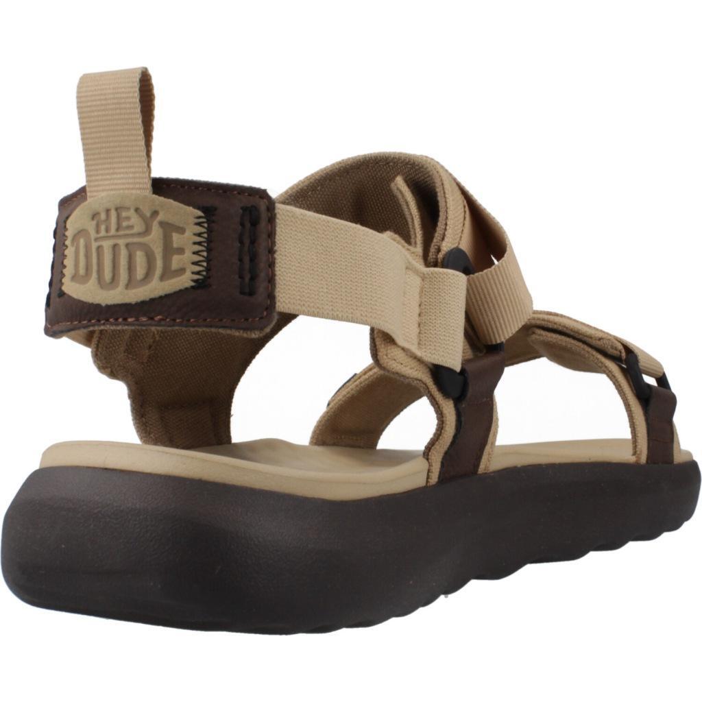 Flip-flops Hey Dude Model Phoenix Kleur Lichtbruin 3/5