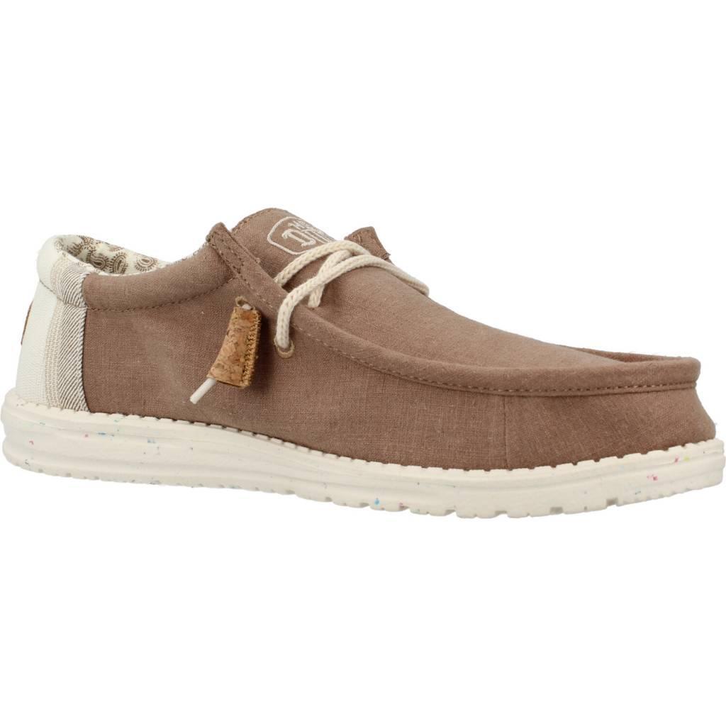 Informales Hombre Hey Dude Wally Linen Natural 5/5