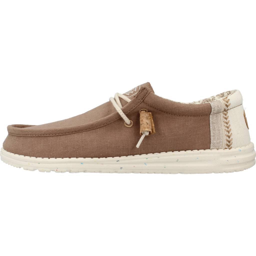 Informales Hombre Hey Dude Wally Linen Natural 2/5