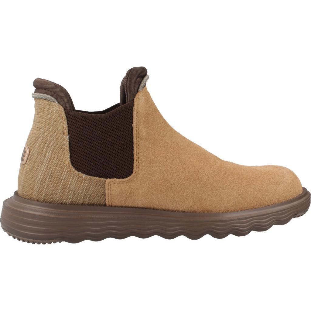 Botines Mujer Hey Dude Branson Boot Suede Marron 4/5