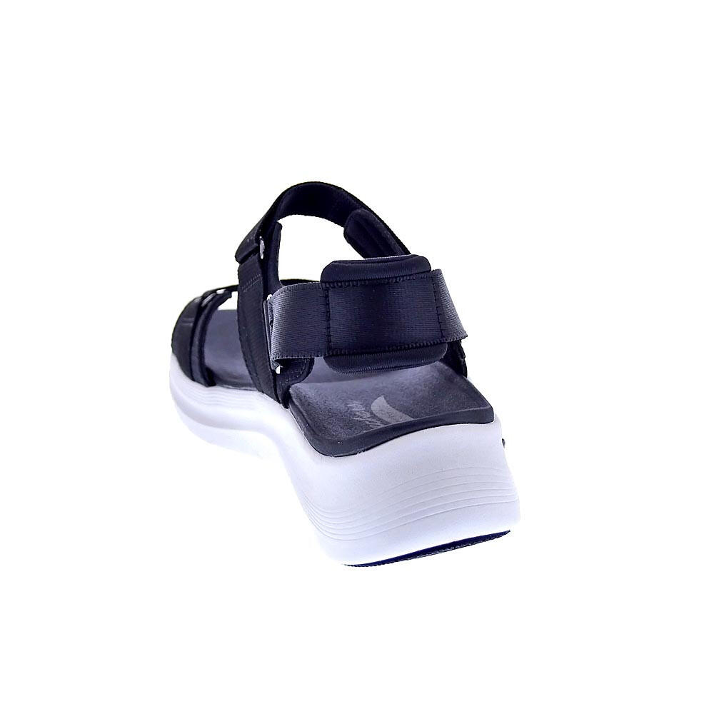 Comda SANDALE Ergonomica FEMME Skechers Arch Fit 2.0 tissu NOIR 3/5