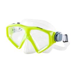 Masque de plongée Mosconi Ribon Pro - Vert citron