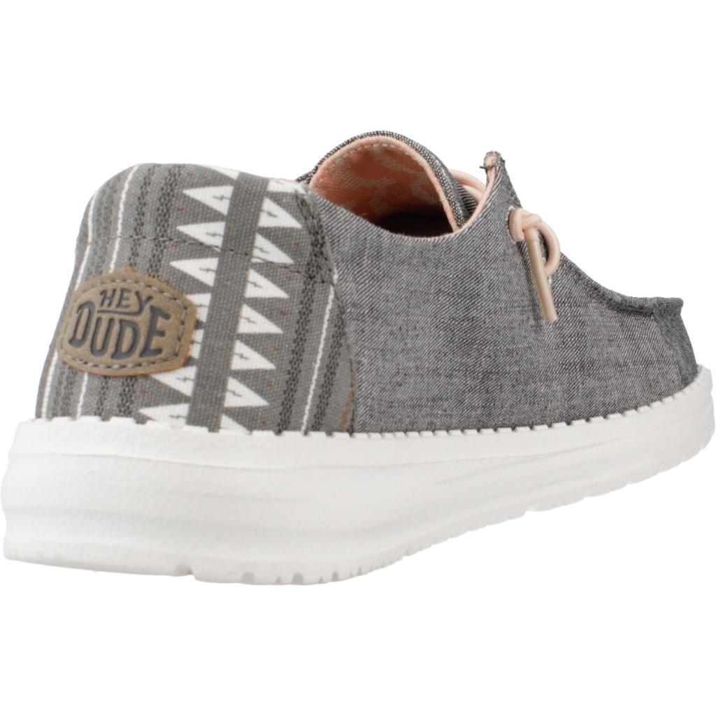 Zapatillas mujer Hey Dude Wendy Boho Gris 3/5