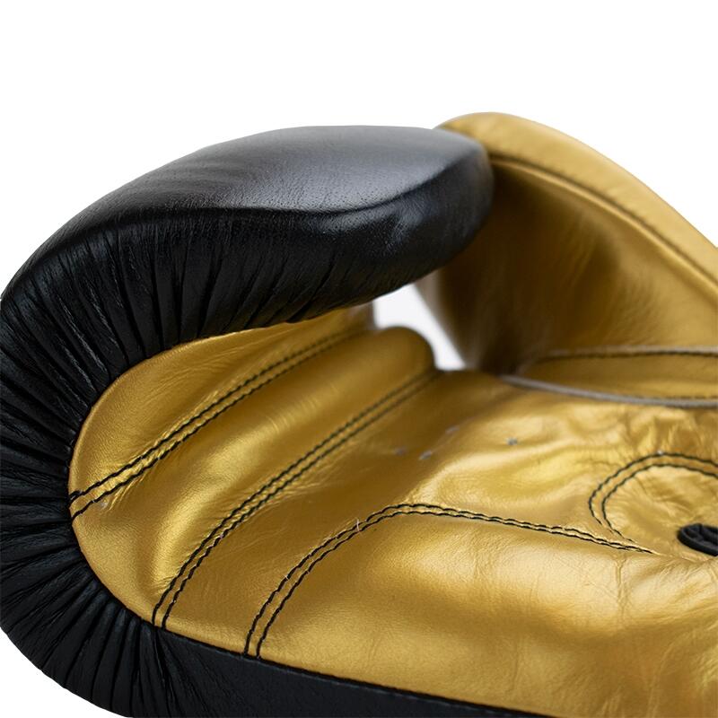 Gants de boxe pour sac de boxe - Noir/Or