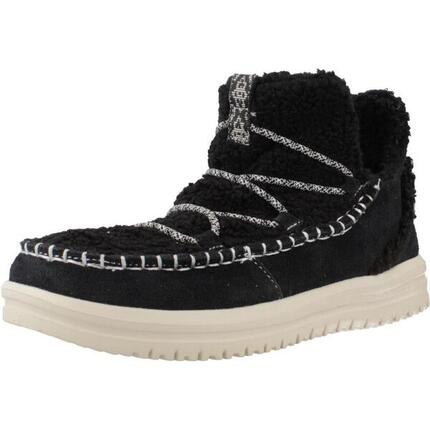 Hey Dude Modell Camden Suede Cozy Farbe Schwarz