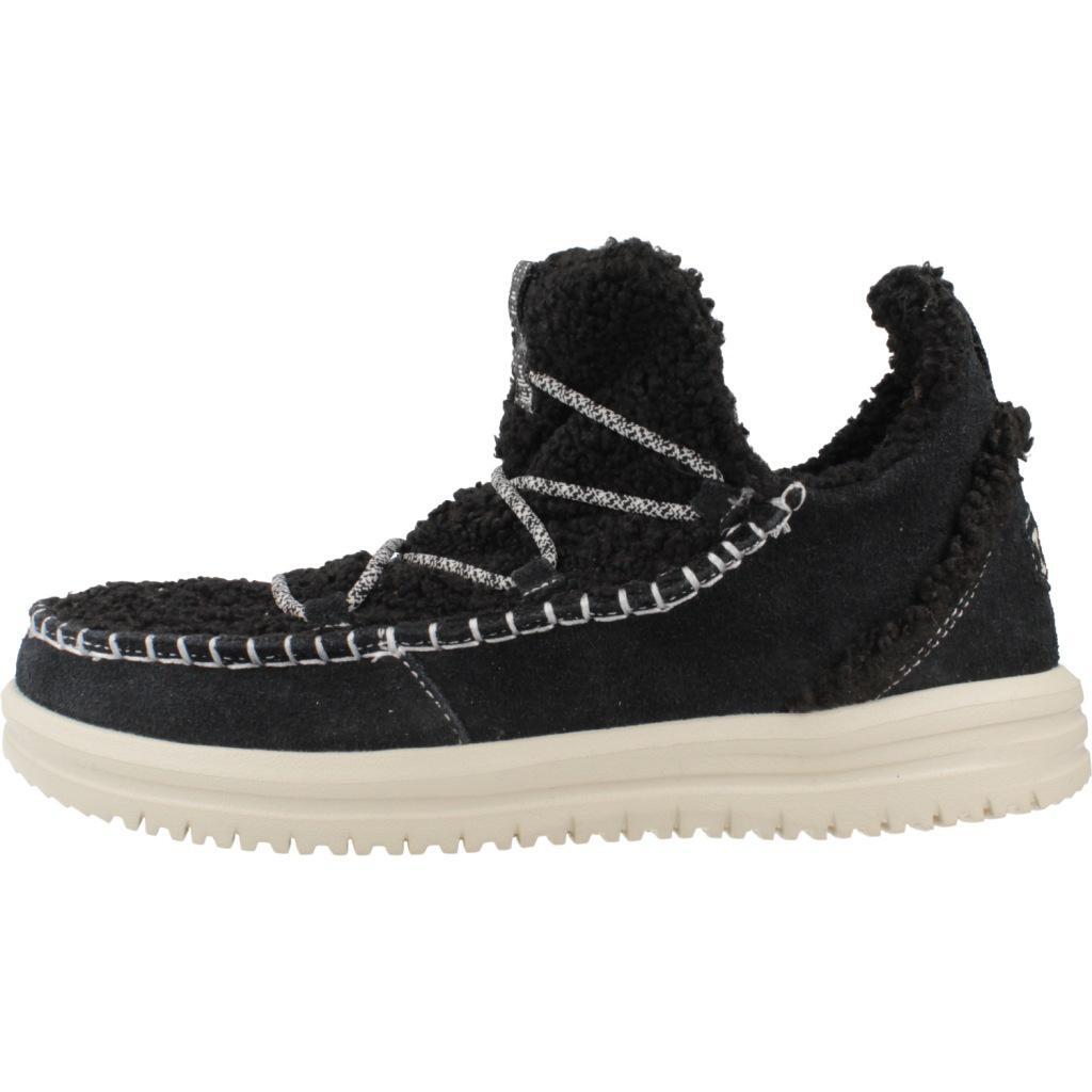 Hey Dude Model Camden Suede Cozy Kleur Zwart 2/5