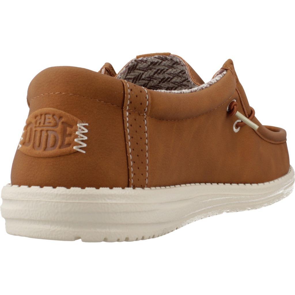 Baskets Hey Dude Modèle Wally Classic Couleur Marron 3/6