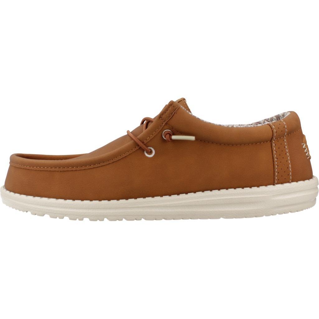 Baskets Hey Dude Modèle Wally Classic Couleur Marron 2/6
