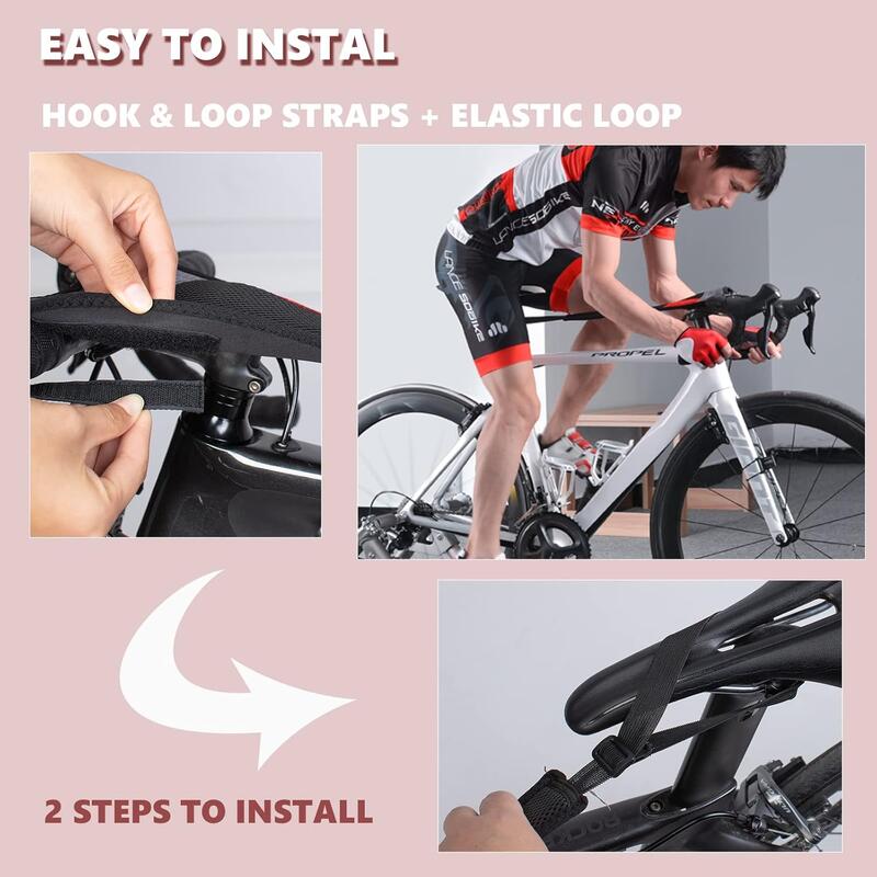 Home trainer biciclete de oraș adulți protecție transpirație husă telefon negru