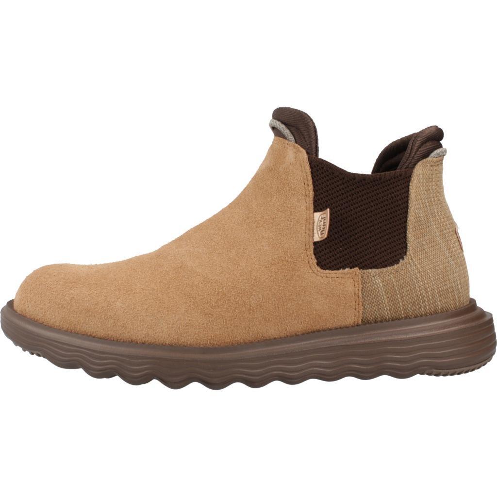 Botines Mujer Hey Dude Branson Boot Suede Marron 2/5