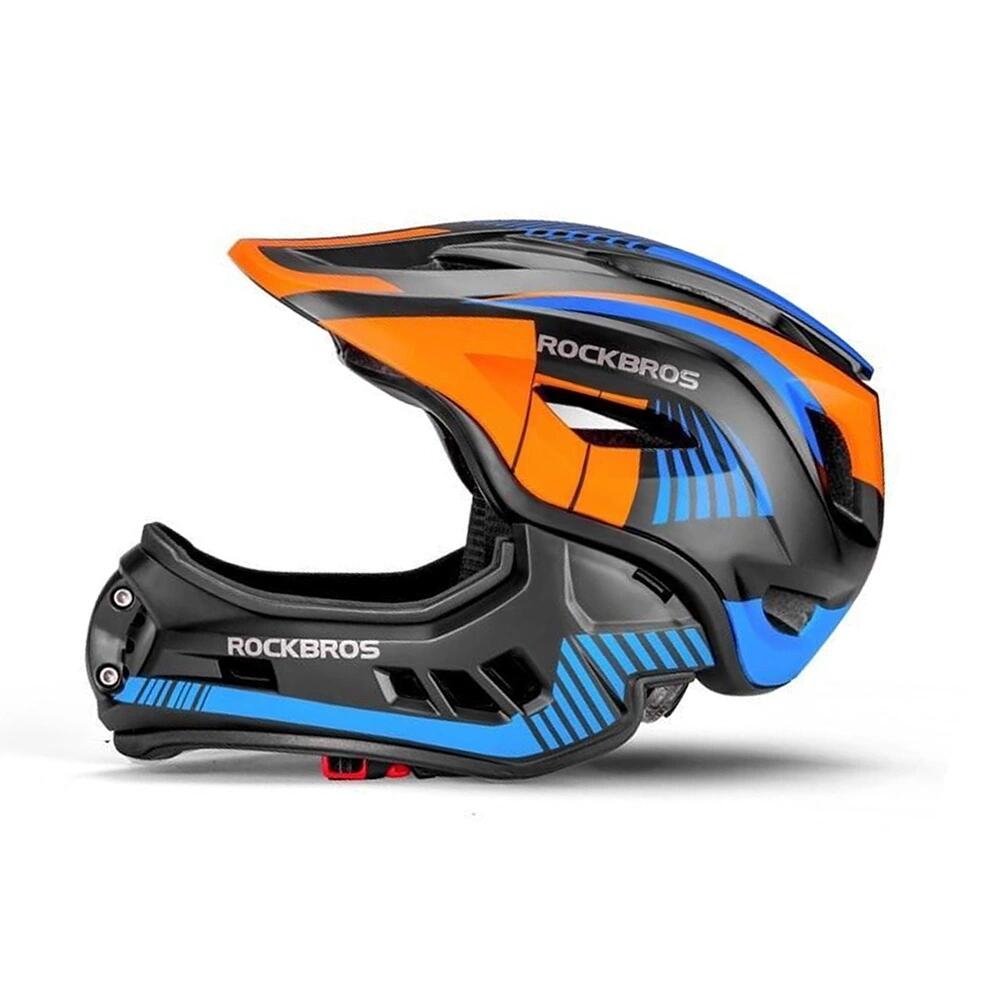 Kask rowerowy dla dzieci z odpinanym podbródkiem 2/7