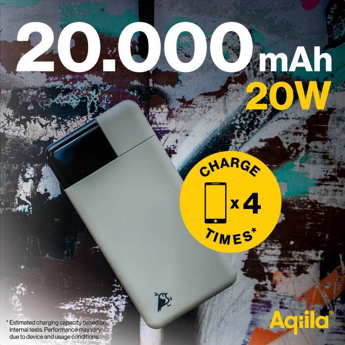 Batterie externe 20.000 mAh USB-C 22,5W 2/5
