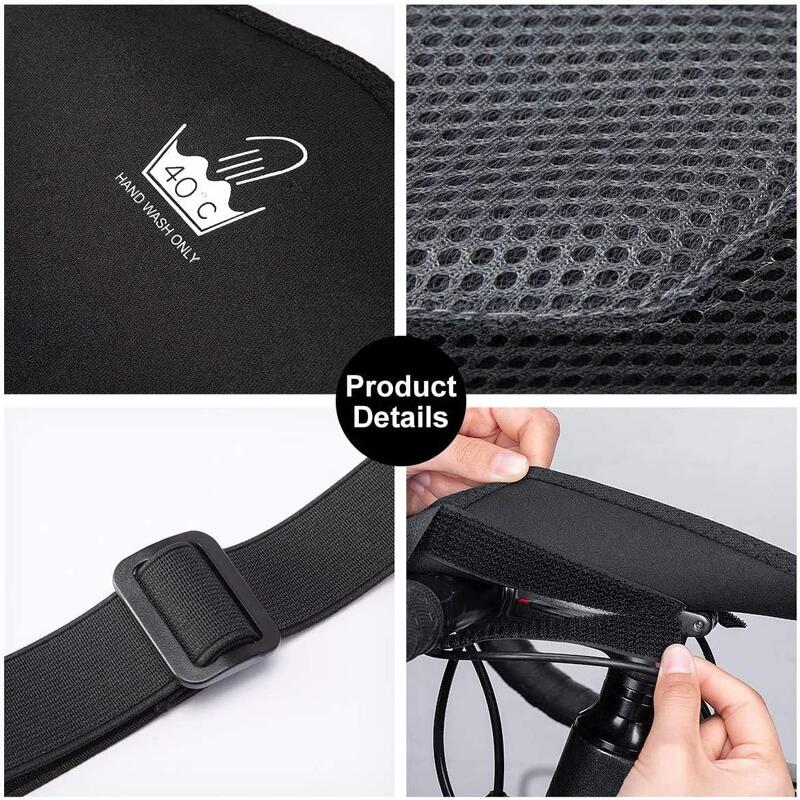 Home trainer biciclete de oraș adulți protecție anti-transpirație D61, negru