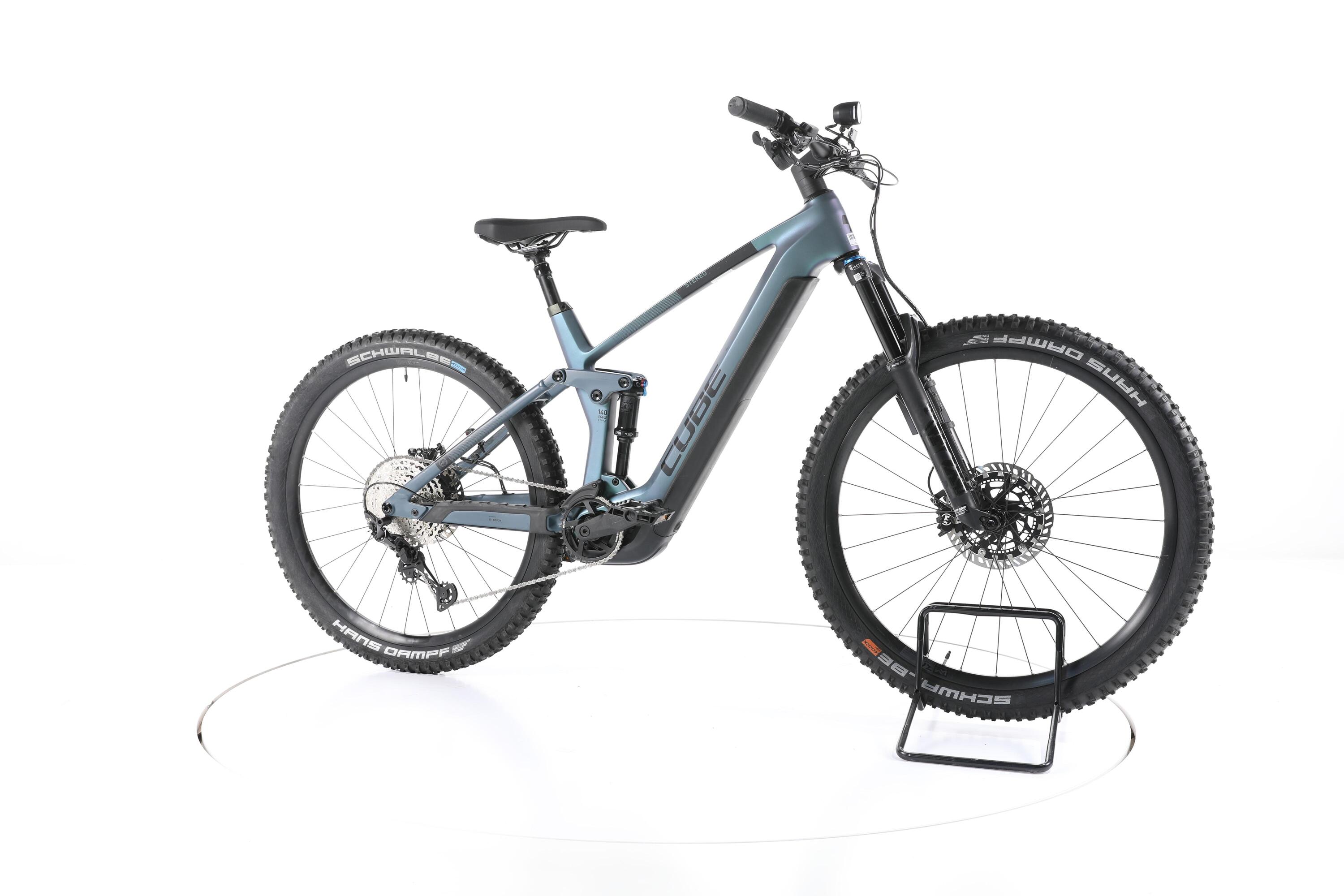 Refurbished - Cube Stereo Hybrid 140 HPC ABS Fully E-Bike Carbon  - Zeer goed 2/7